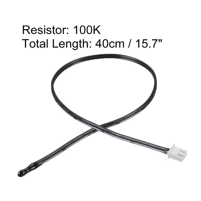 Sonda Termistor NTC de 100 pulgadas, Sensor de temperatura sensible a la temperatura epoxi para aire acondicionado, 5K, 10K, 15K, 20K, 25K, 50K, 15,7 K, 20 Uds.: 100K 20Pcs