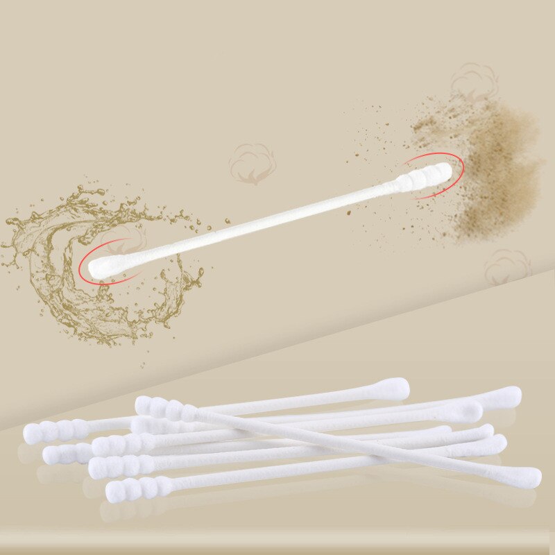 400 Sticks Baby Cotton Swab Double Head Soft Cotton Buds Cleaning Of Ears Tampons Cotonete Pampons Nose Ears Tools Health Beauty