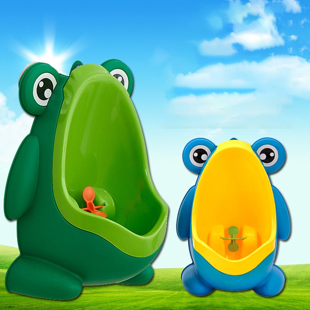 Cartoon Frog Shape Toilet Children Urinal Boy Wall-Mounted Urinal Child Urinal Child Toilet