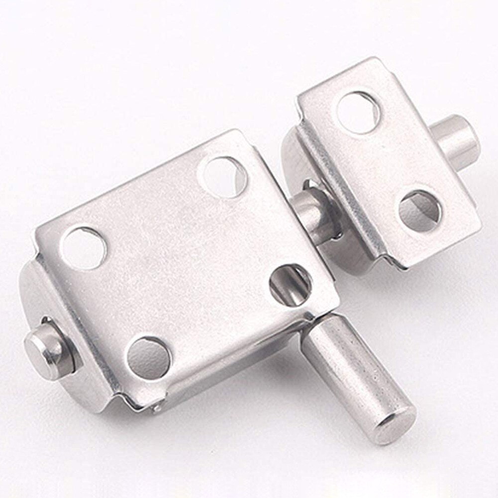 4Pcs 304 Stainless Steel Sliding Door Latch With Screws For Your Bathroom Bedroom Cupboards Door Hardware Door Bolts