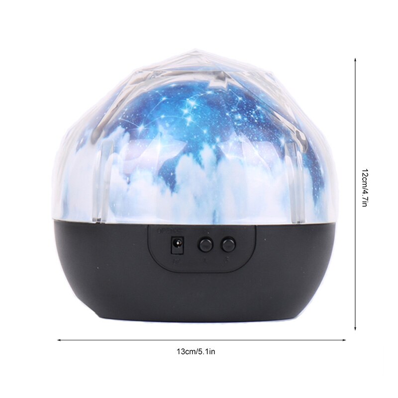 5 Set Film Star Moon Nachtlampje Sterrenhemel Projector Lamp LED Luminaria Cosmos Universe Oceaan Verjaardag Nachtlampje Voor Baby: Default Title