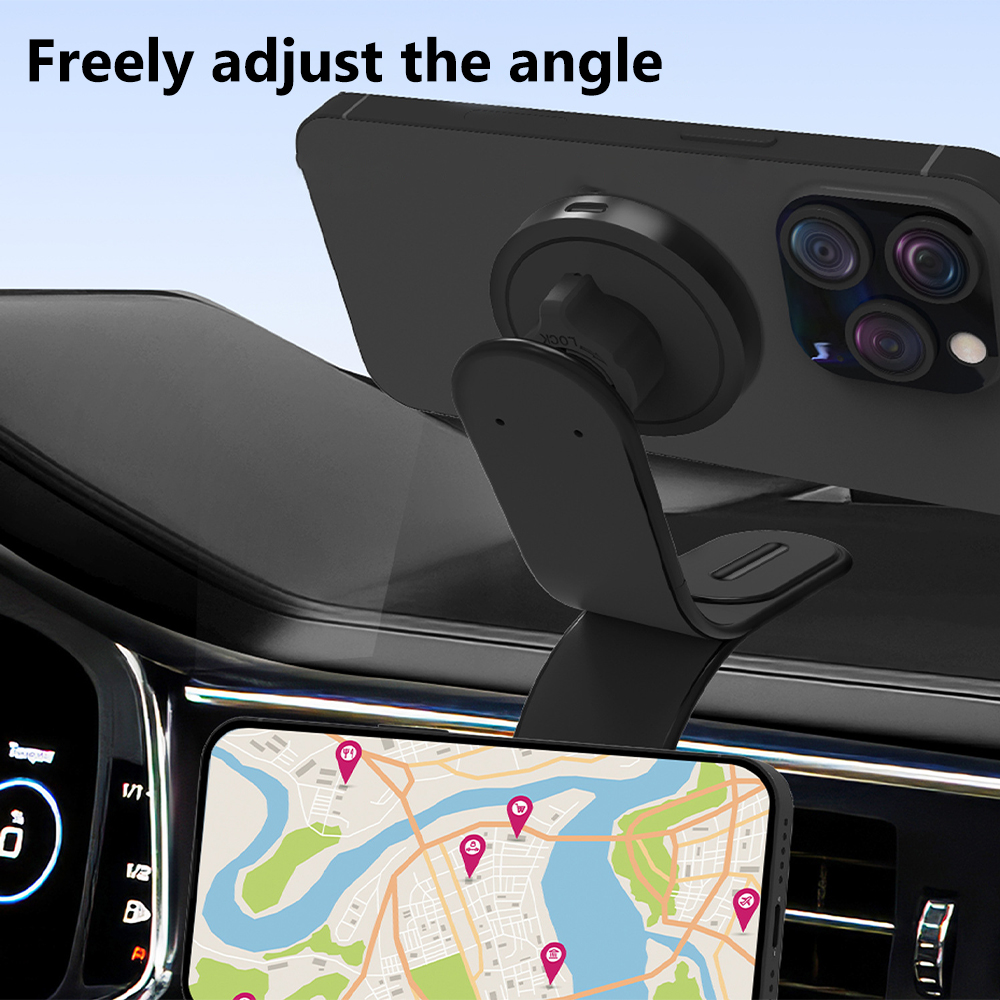 Magsafe auto draadloze oplader snel opladen autotelefoonhouder middenbediening scherm dashboard voor auto mobiele telefoon houder voor iPhone