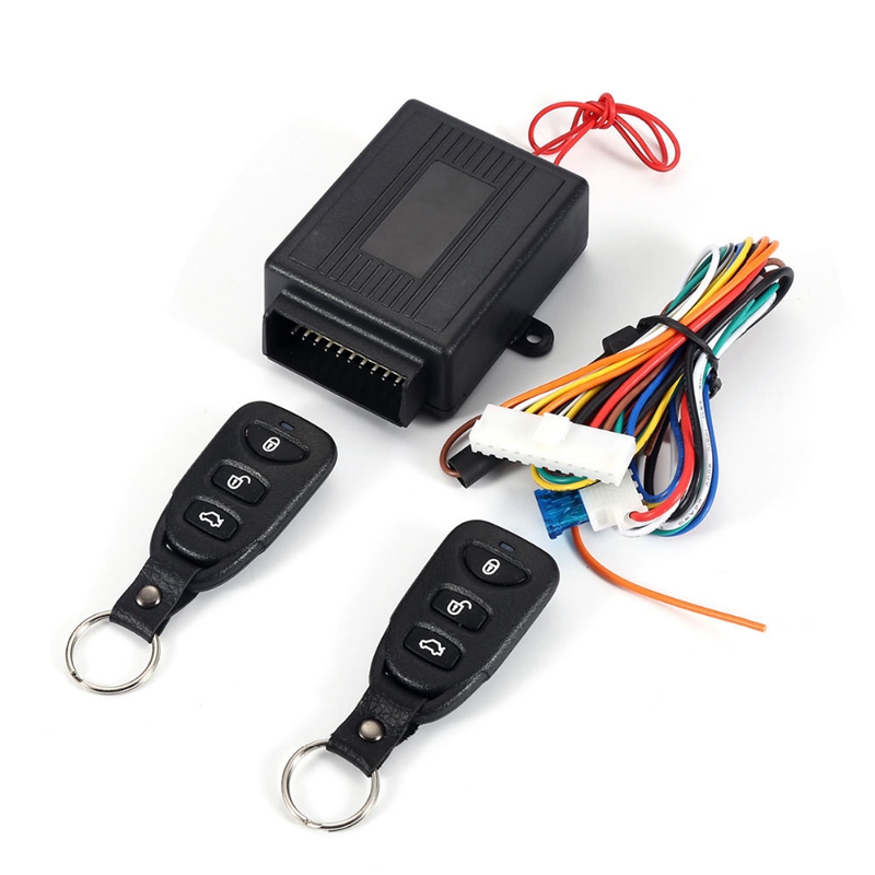 Universal Car Auto Remote Central Kit Door Lock Locking Vehicle Keyless Entry System With Remote Controllers Car alarm System