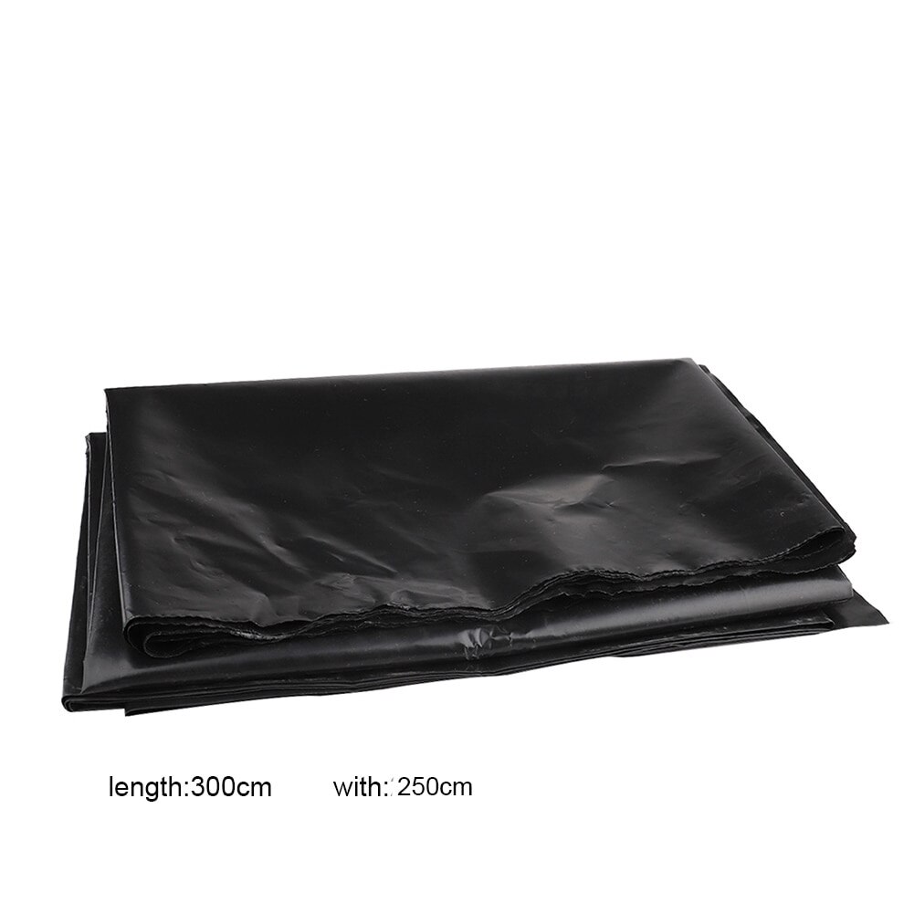 Rubber Pond Liner Black Pond Liner for Water Garden Koi Ponds Streams Fountains Heavy Duty Guaranty Landscaping Pool Pond: 2.5x3M