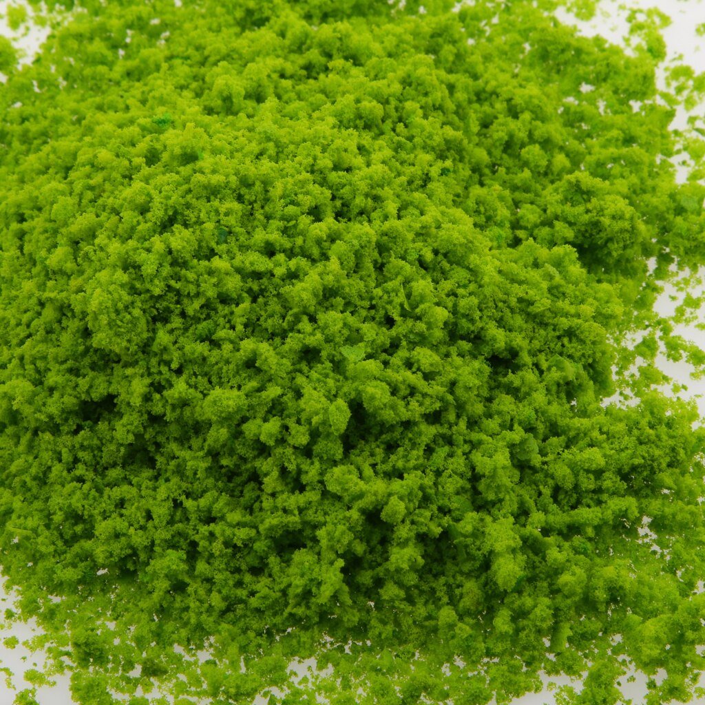 Micro Scenic DIY Foliage Cluster Model Diorama Tree Grain Leaf Toy, Set of 2