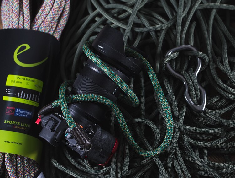 Bergsteigen Nylon Seil Kamera Schulter Nacken Gurt Gürtel Handarbeit für kamera Leica Kanon 1DX2 Nikon z7 Sony a7m3