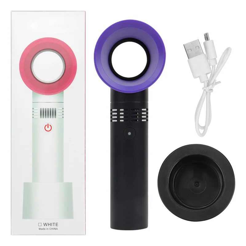Sèche-cils avec chargeur USB, plante de faux cils, ventilateur sans lame, consommation d'électricité, Machine météo, orgue, outils de maquillage de beauté
