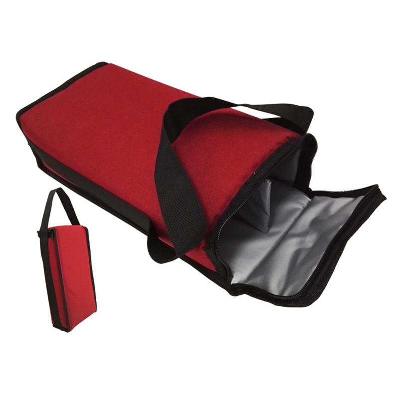 1 PC 2 gniazda wina torba termiczna na boże narodzenie urodziny wesele liniowej wyściełane etui na wino worek robić przechowywania na imprezę podróży A2