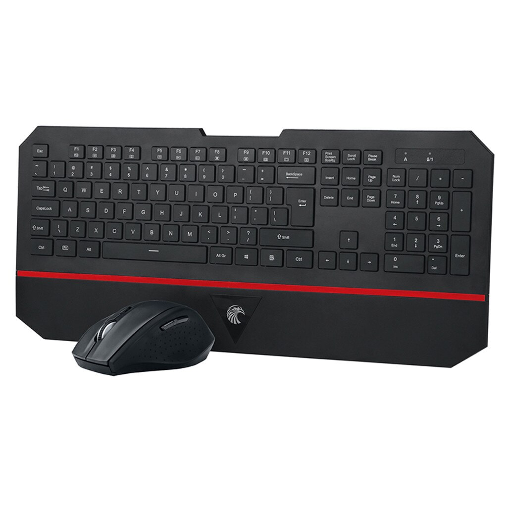 Wireless backlit keyboard and mouse set Wireless USB 2.4GHZ Keyboard and Mouse Slim Combo Set for PC Gaming Computer US g3: Default Title