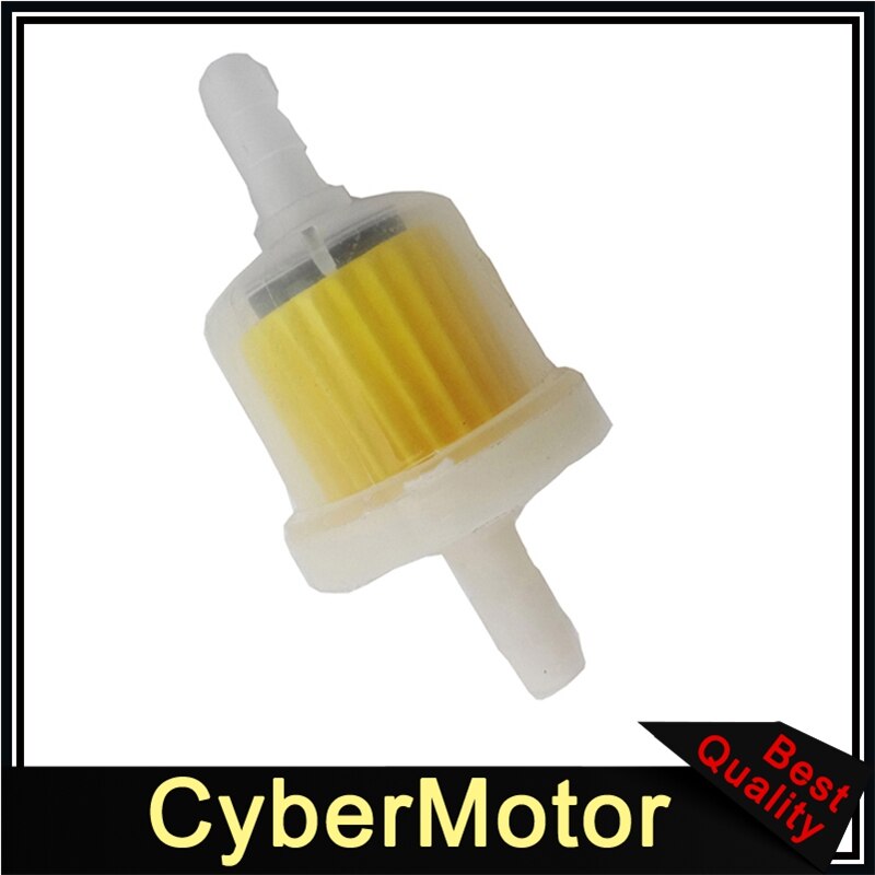 thumbnail image 2 of 4 Pack Round Plastic Fuel Filters For Kawasaki Pit Dirt Bikes – 1/4in Line, 90 Day Warranty 2 of 6