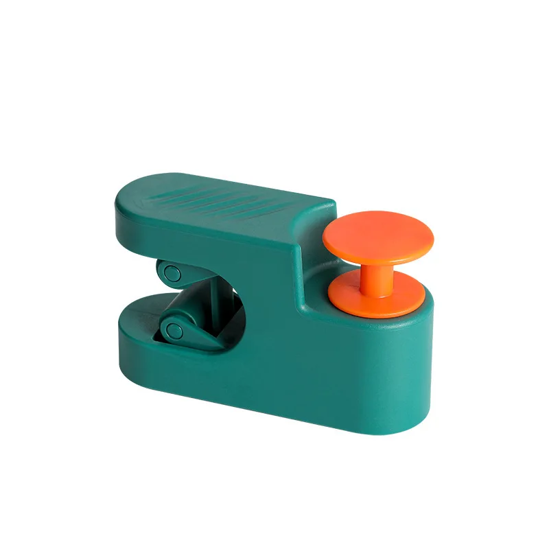 Mopp, Doppel clip, Clip Nagel frei Wand Mop Rack erhalten Mop Lagerung Besen Toiletten bürste Bad Lagerung: Licht Grün