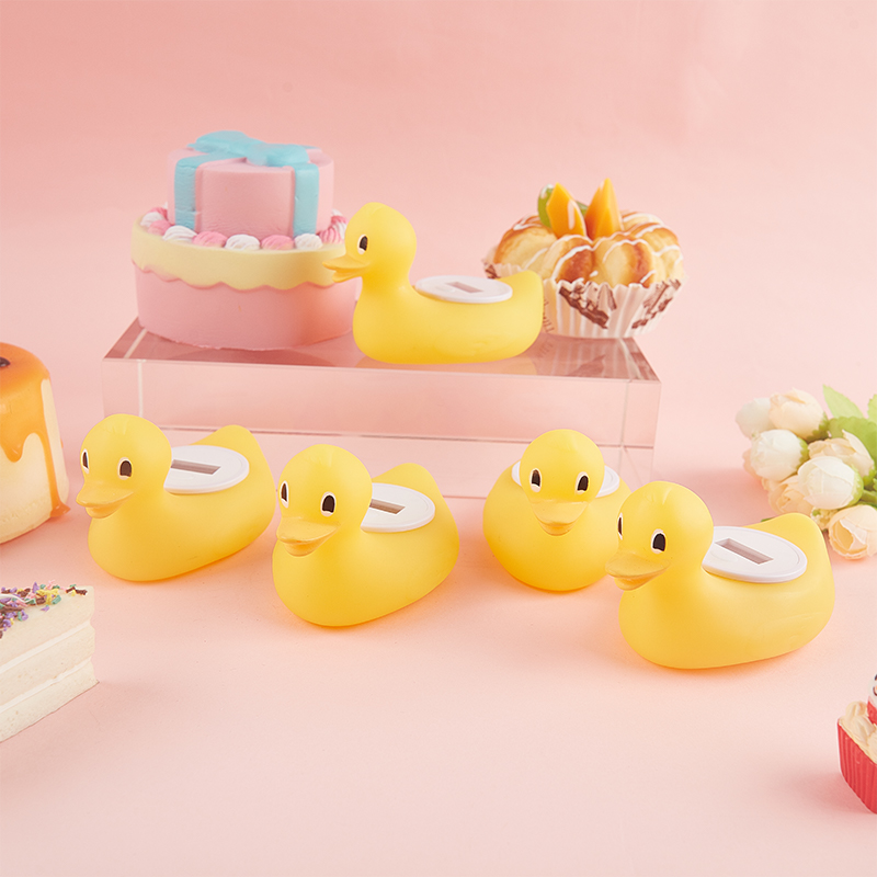Bathroom Water Thermometer Bath Waterproof Digital Thermometer Floating Duck Infant Sensor Bathtub Alarm Chronograph