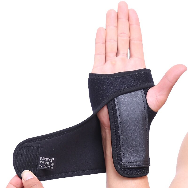 1 PC supporto per fascia da polso per fasciatura da polso per Fitness sollevamento pesi distorsione per stecca cintura per artrite Tunnel carpale bracciale Brace