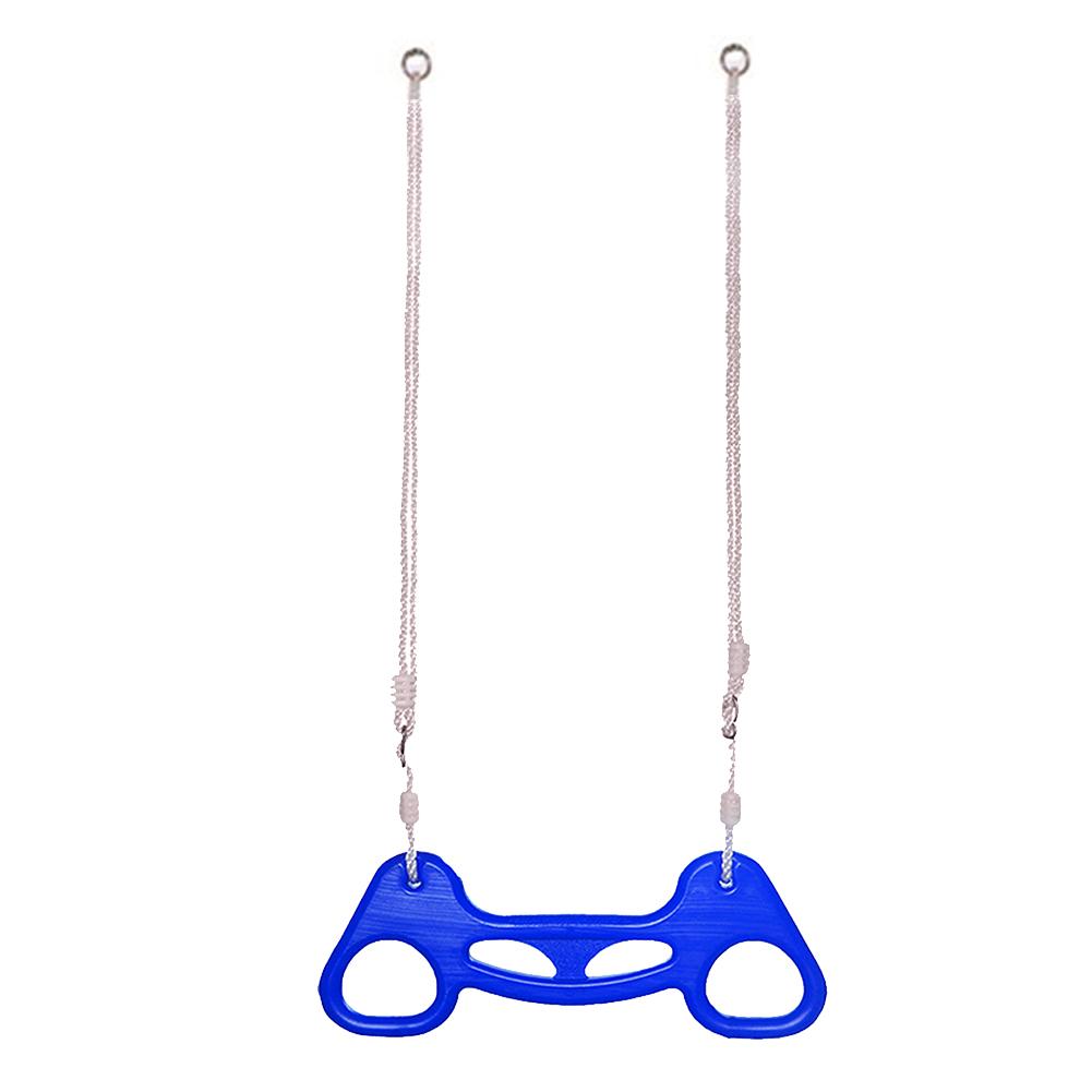 Swing Ring For Kids Trapeze Children Have Fun In Outdoor Playground Strength Training Rings Climbing Accessories: Blue