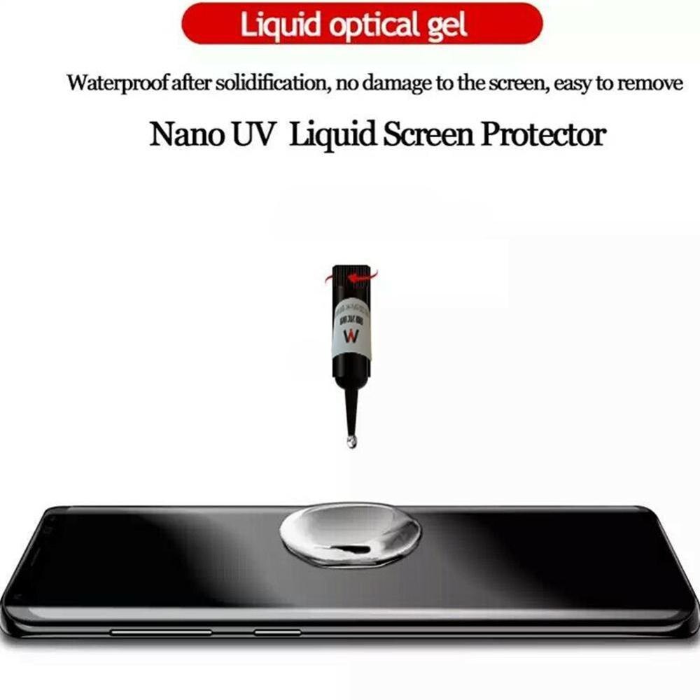 Nano líquido Universal Nano tecnología 9D 6D 5D 4D 3D Protector de pantalla película de vidrio templado curvado para iPhone Universal X Huawei M