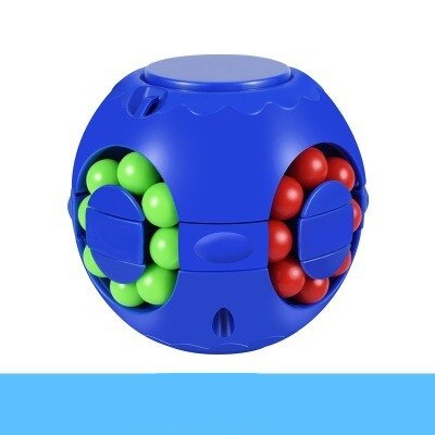 Spinning Magic Beans Antistress Fidget Toys Anxiety Fidget Anti-stress Box Autism Hand Figet Toy Simple Dimple for Children Ball: Light Green
