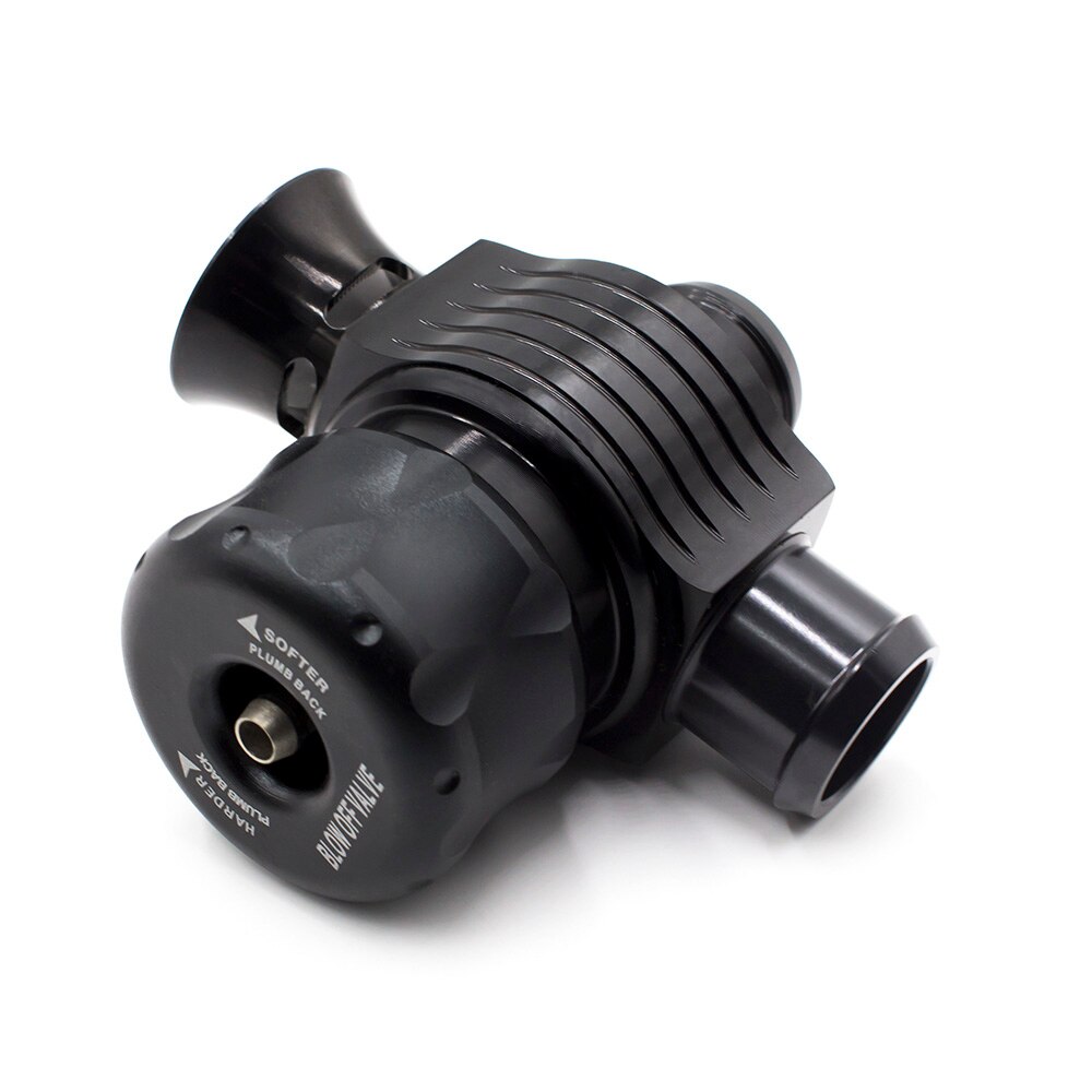 Universal Dual Port Blow Off Valve 25mm (BLACK) Diverter Valve Dump Valve(BOV) /blow dump/blow off adaptor