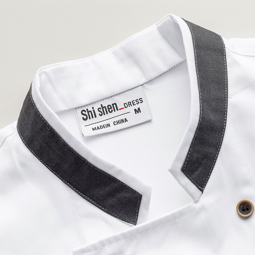 Fall and winter long-sleeved chef service work clothes hotel restaurant chef uniforms cofe shop kitchen chef uniform chef jacket