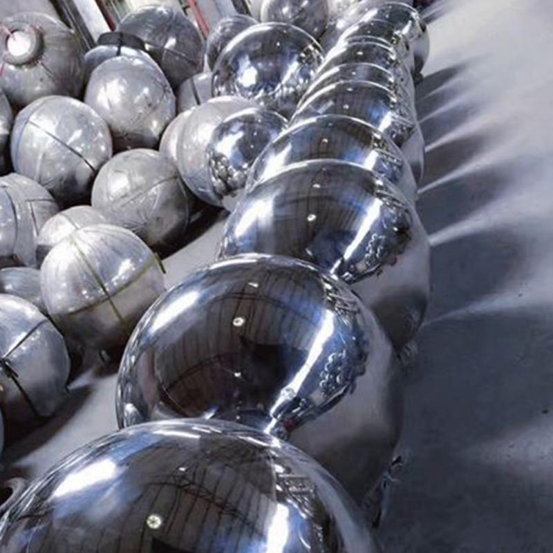 High Brightness Shine Sphere Stainless Steel Mirror Sphere Ball 15cm/12cm/10cm/8cm/5.1cm Home Garden Ornament Decoration