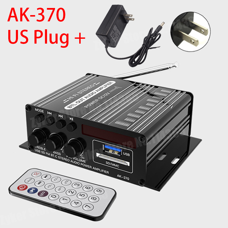 AK380/G8/AK370/AS22/280/AK270/AK170 800W 12V Home Car Hifi Amplificatori di potenza Stereo BASS Audio Altoparlante Classe D Car Home Sound Amp: Lavanda