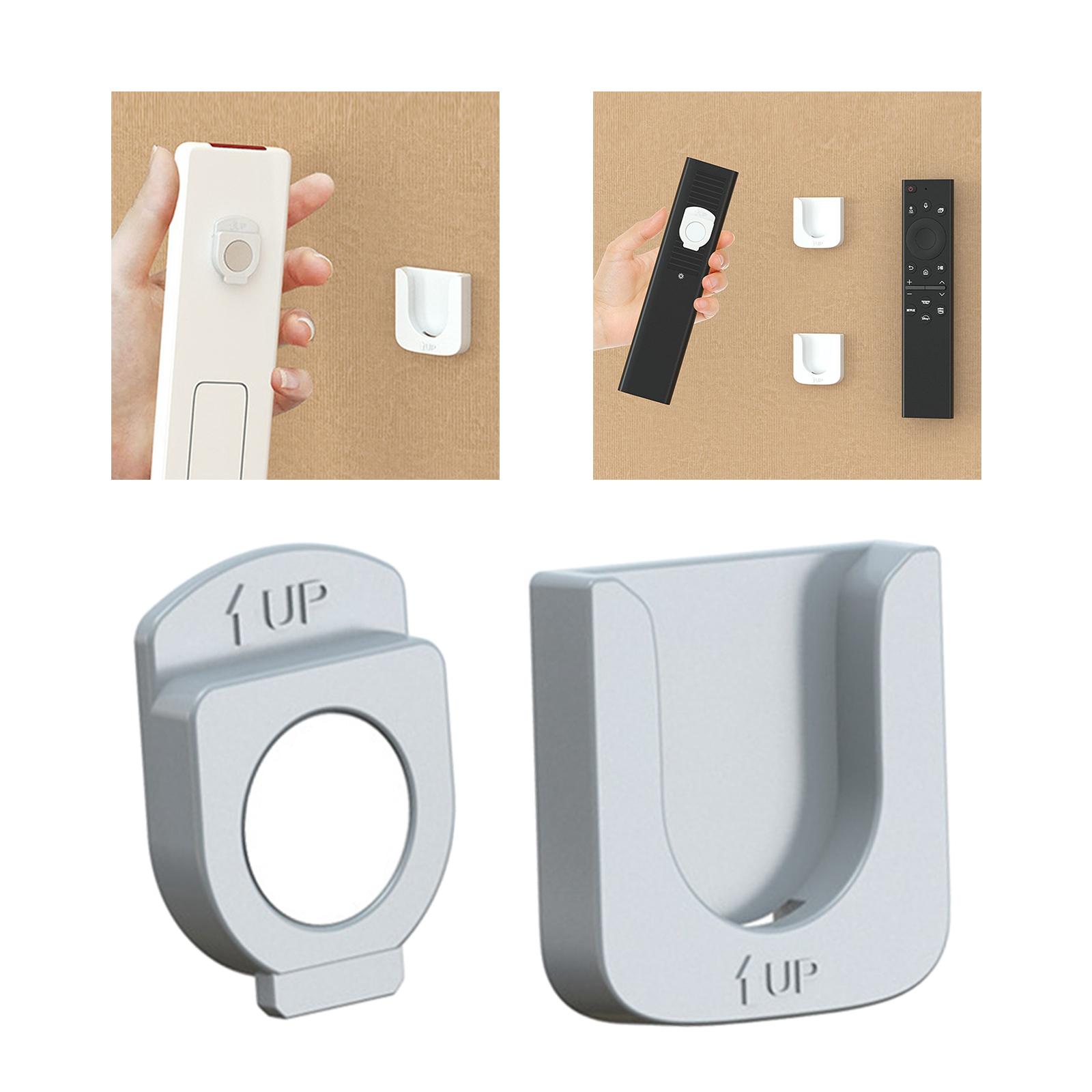 Magnetische Afstandsbediening Houder Afstandsbediening Organizer Opbergplank Voor Tv Afstandsbedieningen Ventilator Afstandsbedieningen Airconditioner Afstandsbedieningen Kantoor: GRIJS