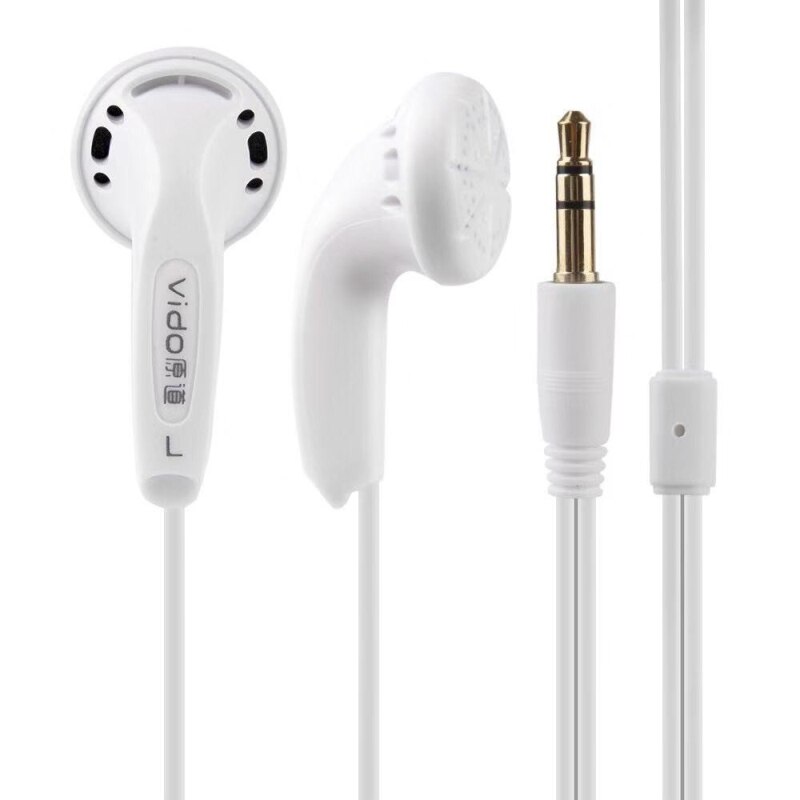 Vido earphones 3.5mm in-ear 1.2m wired control sport headset kabelgebundene kopfhörer für huawei honor smartphones mit mikrofon