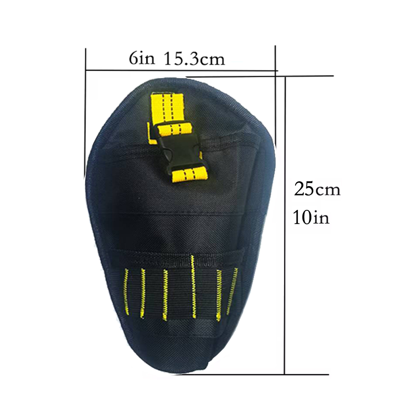 Power Tool Holster Cordless Drill Holster/Single Hook with Metal Clip for Easy Attachment: Default Title