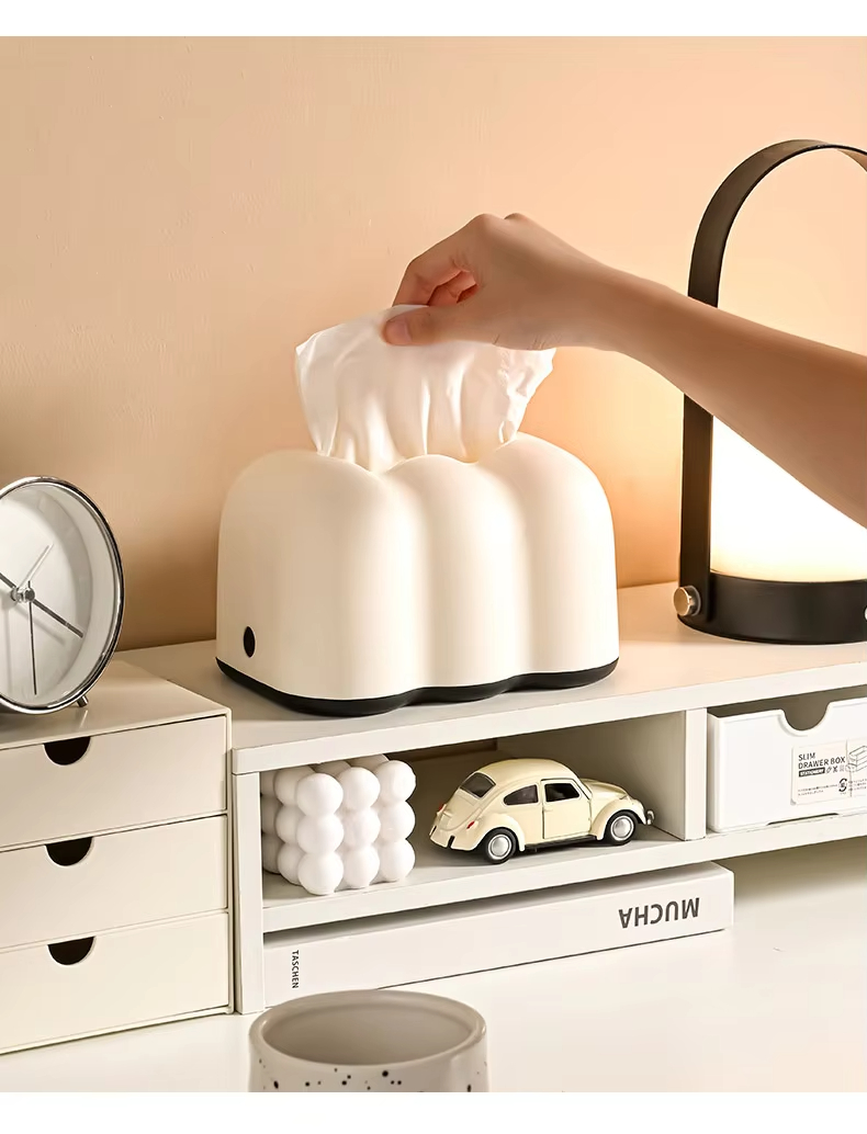 Storage Tissue Cloud Tissue Boxes Storage Napkin Holder Paper Cas... – Vicedeal