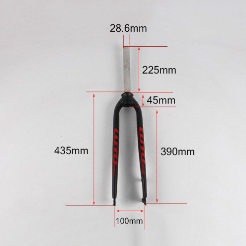 Harde Vork Voor 26/27.5/29-Inch Mtb Fiets Harde Vork Super Light Voorvork Fietsen Accessoires Logistiek Is Normaal