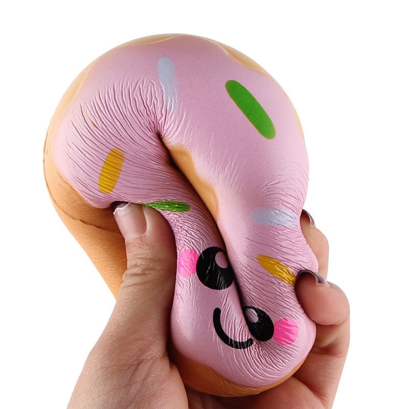 Big Squishy Doughnut jumbo Squishy Slow Rising Large Squishes Soft PU Squish Simulation Food Relief Antistress Kids Toys: A 10cm