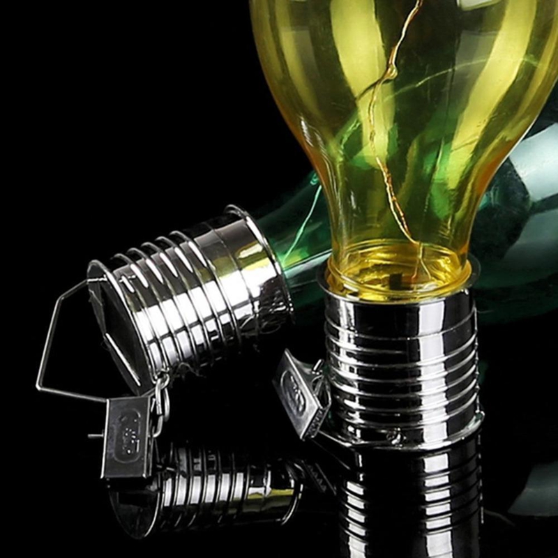 Colorful Solar Powered Rotatable Led Light Lamp Bulb Outdoor Garden Decor Hanging (Color Random)