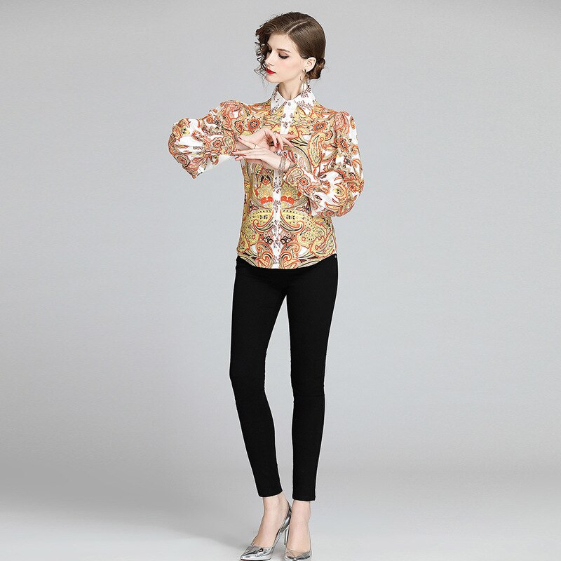 Blouses lange mouw multicolor K[DESIGN]