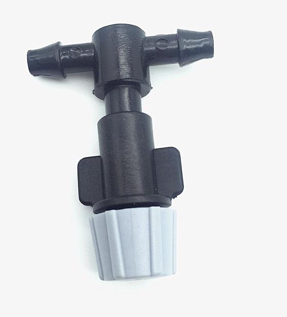 200 pcs Fog Nozzles With 4 / 7mm Connector Automatic spray nipple garden watering device Cooling System: Default Title