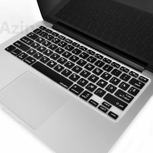 Coque de clavier en silicone souple EU/US pour Macbook Pro 13 Pro 15 CDROM A1278 A1286, EU/US/russe