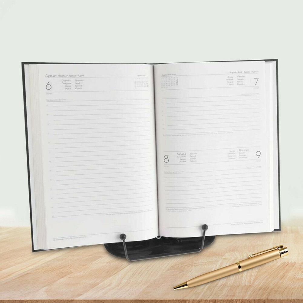 Reading Shelf Book Stand Portable Reading Document Holder Desk Adjustable Durable Angle Foldable Display Stand School Supply