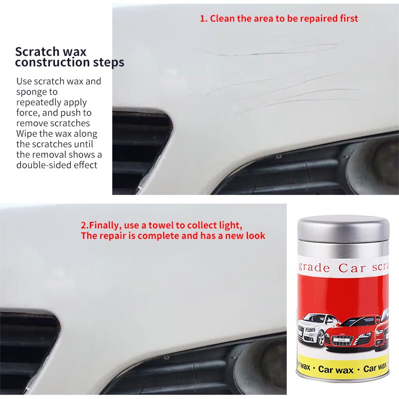 Scratch repair car paint surface light repair reduction wax paint surface scratch wax car paint scratch wax remover