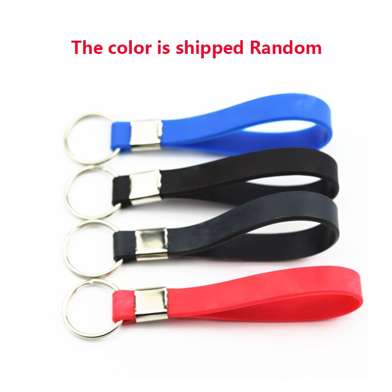 Autosleutel Case Cover Voor Fiat 500 Panda Grande Punto Bravo Stilo 500x Abarth Ducato Doblo Peugeot Flip 3 Knop siliconen Sleutelhanger: Keychain