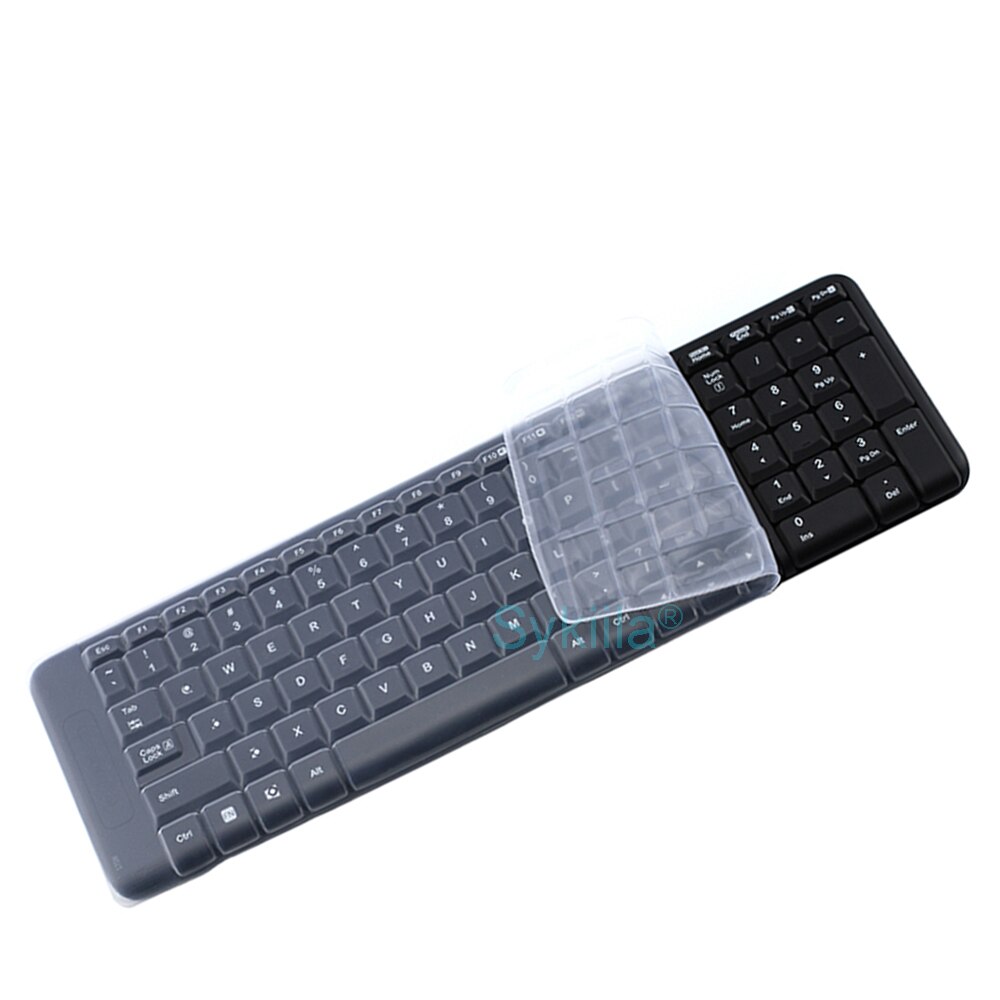 Keyboard Cover Voor Logitech MK215 MK220 K220 K230 Voor Logi Mechanische Toetsenbord Beschermende Protector Skin Case Clear Silicone Tpu