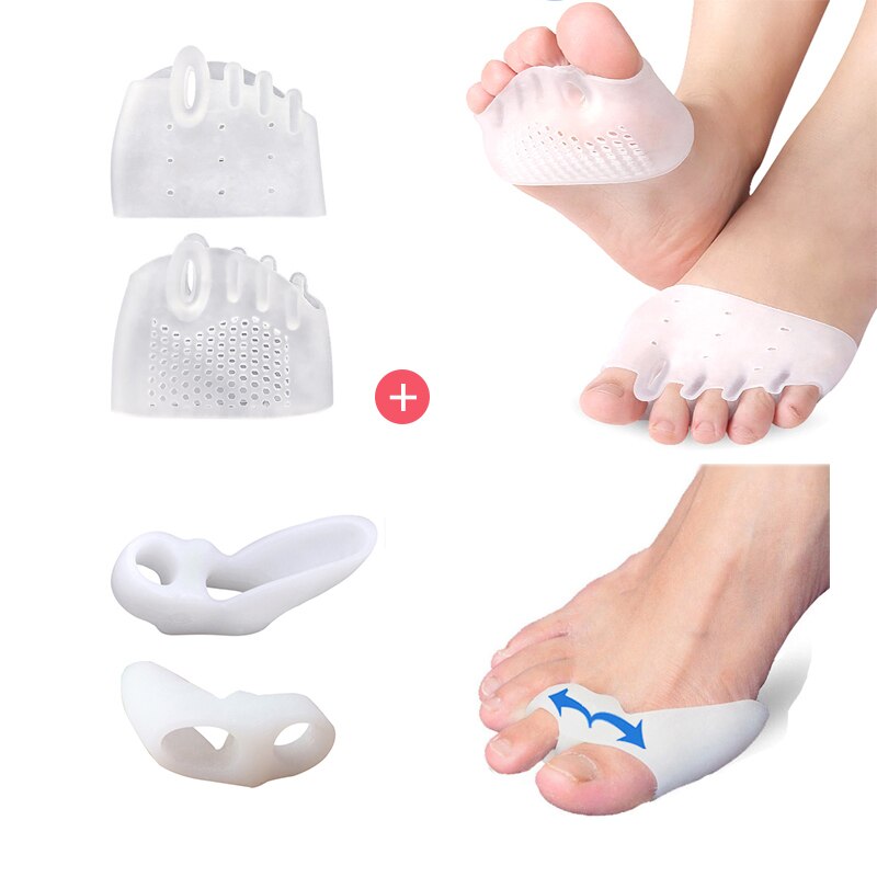 Hallux Valgus Corrector Orthopedic Big Toe Bone Thumb Bunion Corrector Silicone Socks for Legs Foot Care Pedicure Tools: Style M