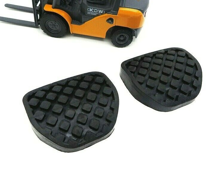2PCS Forklift Clutch Brake Pedal Foot Pad Rubber Mat For HELI HANGCHA Machine