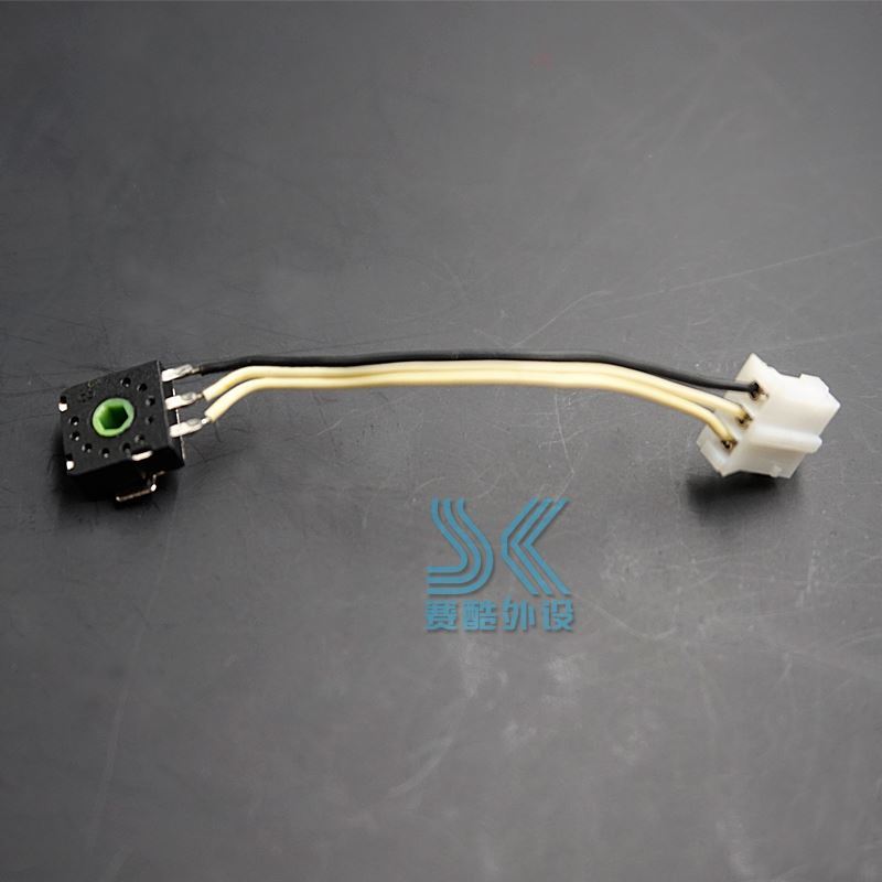 Pies de ratón para patines, CABLE USB, codificador para Razer Naga: encoder