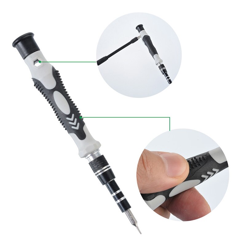 URIJK Screwdriver Set 25 in 1 Torx Multifunctional Opening Repair Tool Set Precision Screwdriver For Phones Tablet PC