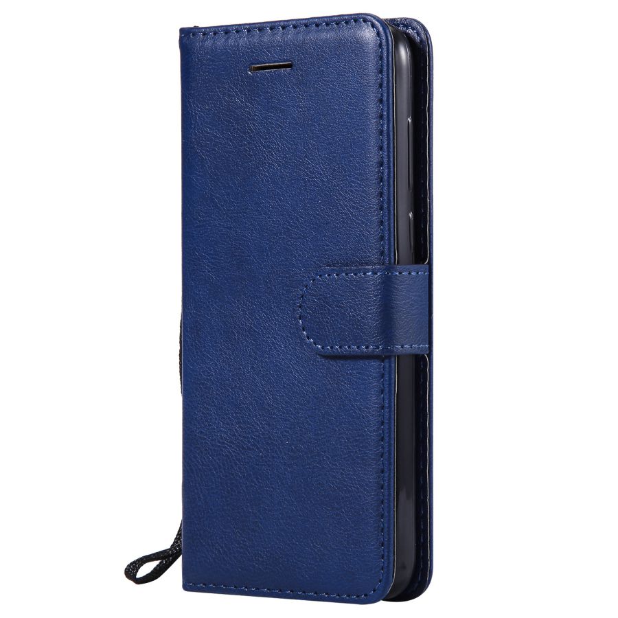 Funda de cuero con tapa para Xiaomi Redmi GO, Funda para Xiaomi Redmi GO, BILLETERA, Funda para teléfono móvil, unisex: Blue