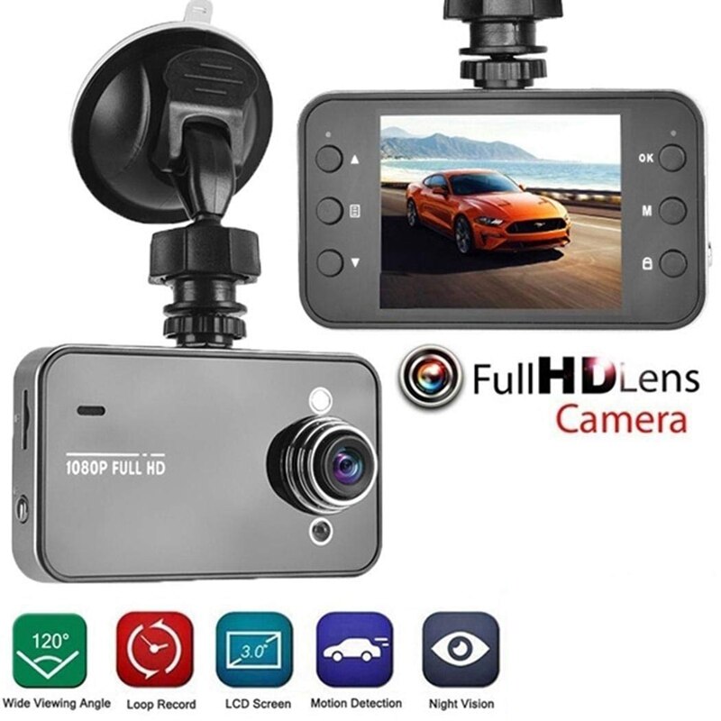 Car Mini 1080P Dash Camera Hd Driving Recorder Wide Angle Dashboard Camera Recorder