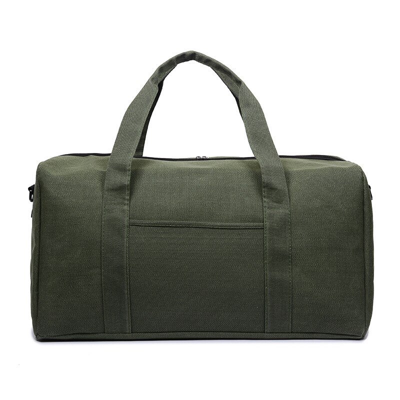 Torby na ramię męskie torby podróżne o dużej pojemności płótno podróżne nowe torby na siłownię duże torba z rączkami o dużej pojemności wodoodporny czas wolny: zielony mały