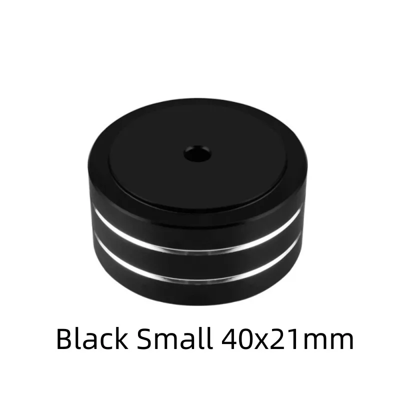 Speaker Spikes Stand Voeten Pad Voet Voor Luidsprekers CD Versterker 58x22mm 40x20mm Aluminium Rubber Draagbare Audio Video 4 sets