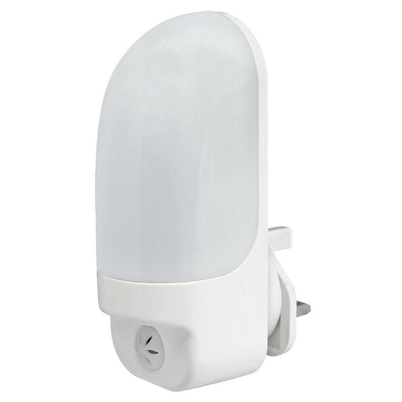 Automatic LED Night Light Plug in Energy Saving Dusk Dawn bedroom lamp bedside lamp Kids 2 Table Light Sensor L5V7