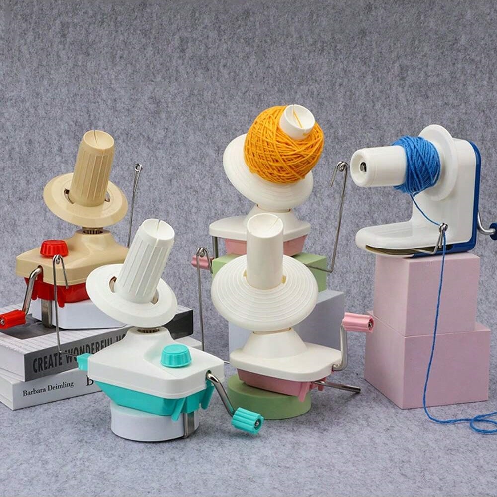Ręczna nawijarka robić włóczki wełnianej robić użytku domowego, maszyna robić nawijania i skręcania włóczki, nawijarka robić wełny robić robótek dziewiarskich i szydełkowych.
