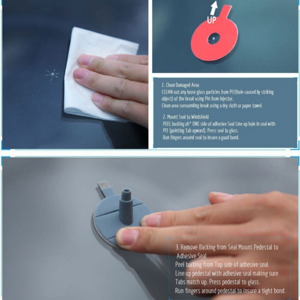 Auto Voorruit Reparatie Kit DIY Voorruit Fix Scheuren Venster Glas Krassen Herstellen Tool