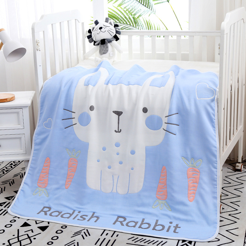 Edredón de invierno para bebé, manta gruesa para bebé, edredón de algodón de 10 capas de 110x110cm, juegos de ropa para niños, artículos para recién nacidos